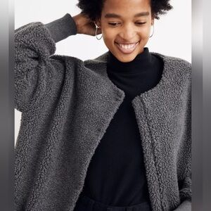 Madewell teddy coat